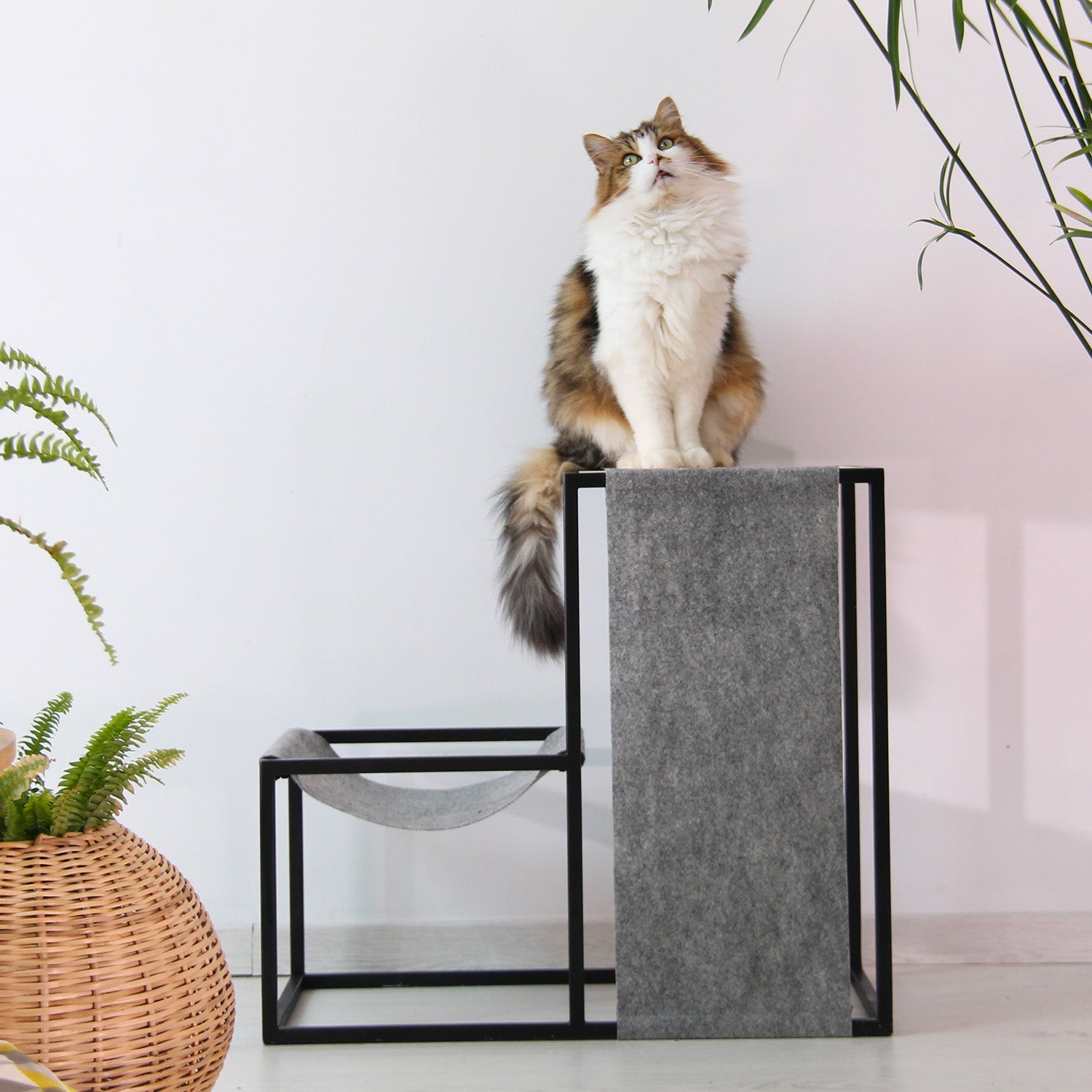 Petit arbre à chat design Élégance - Format S