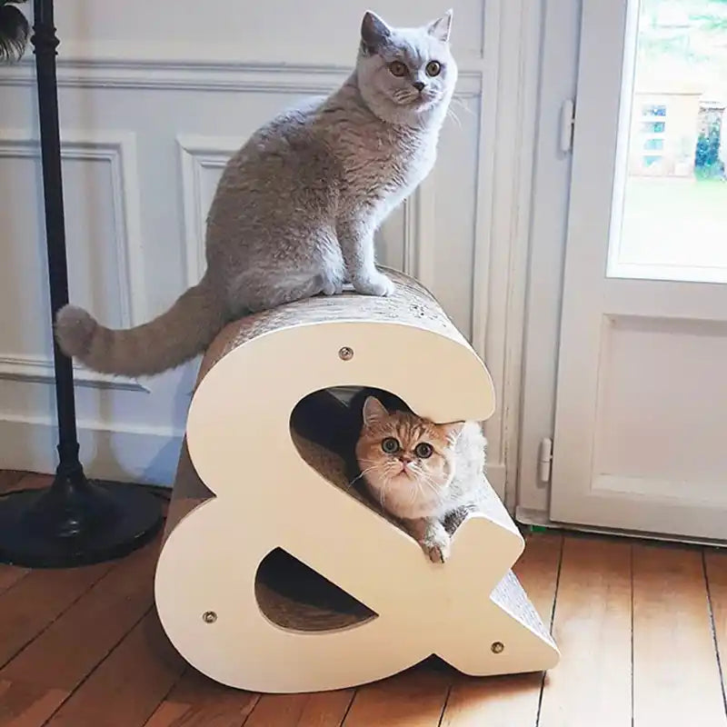 Griffoir chat Symbole esperluette &amp;