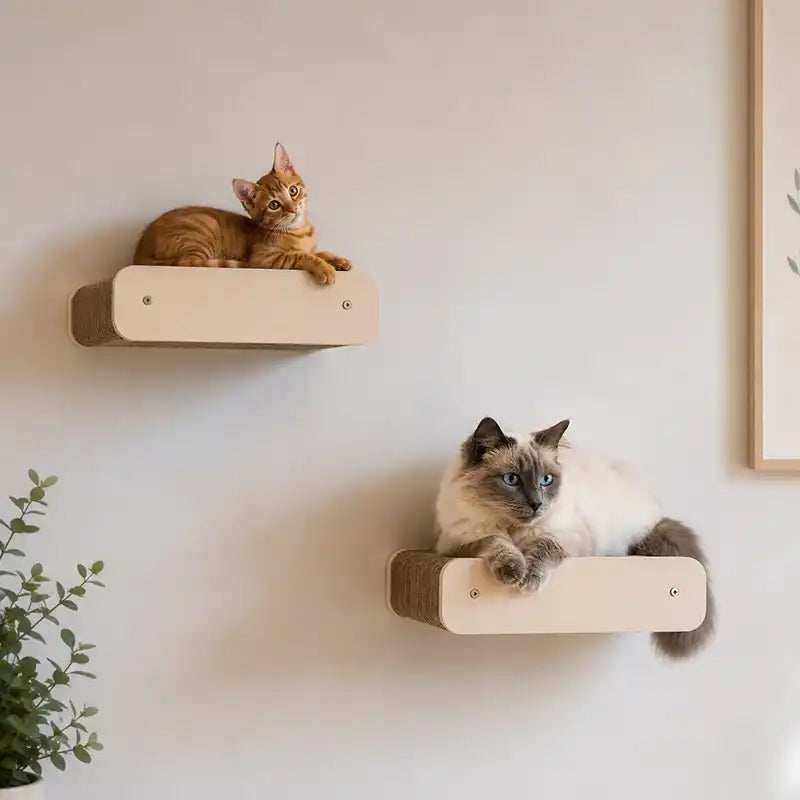 Lettre griffoir mural pour chat au choix (A à Z)