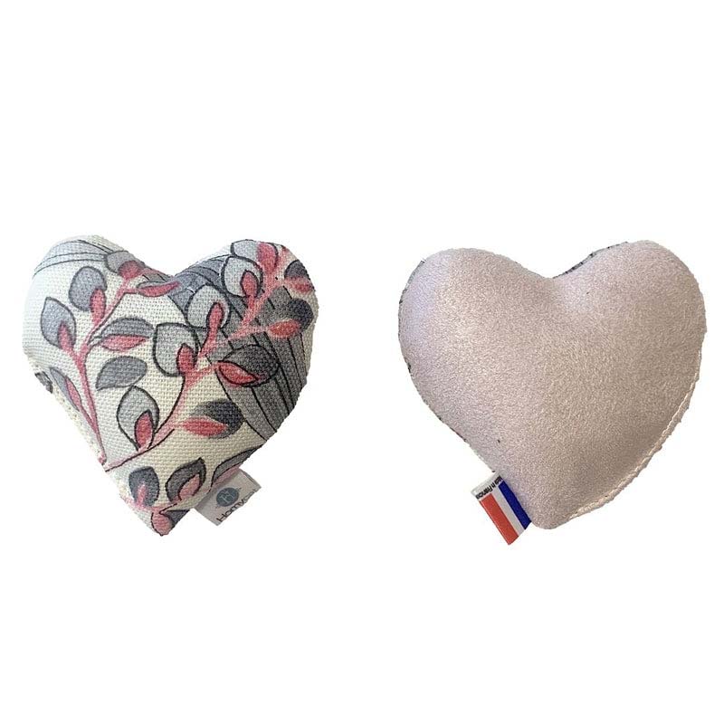 Jouet pour chat en forme de cœur beige de chez Homycat