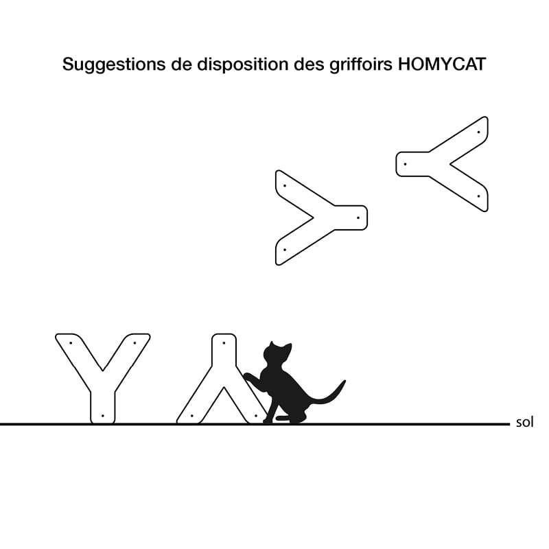 Lettre griffoir Y