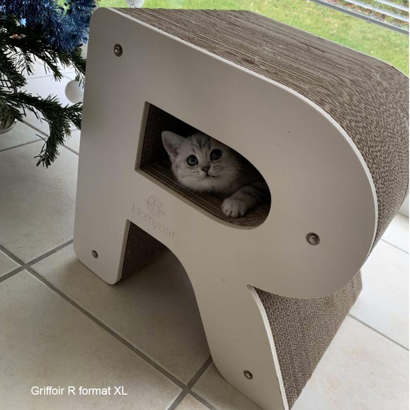 Lettres Griffoir XL pour chat au choix