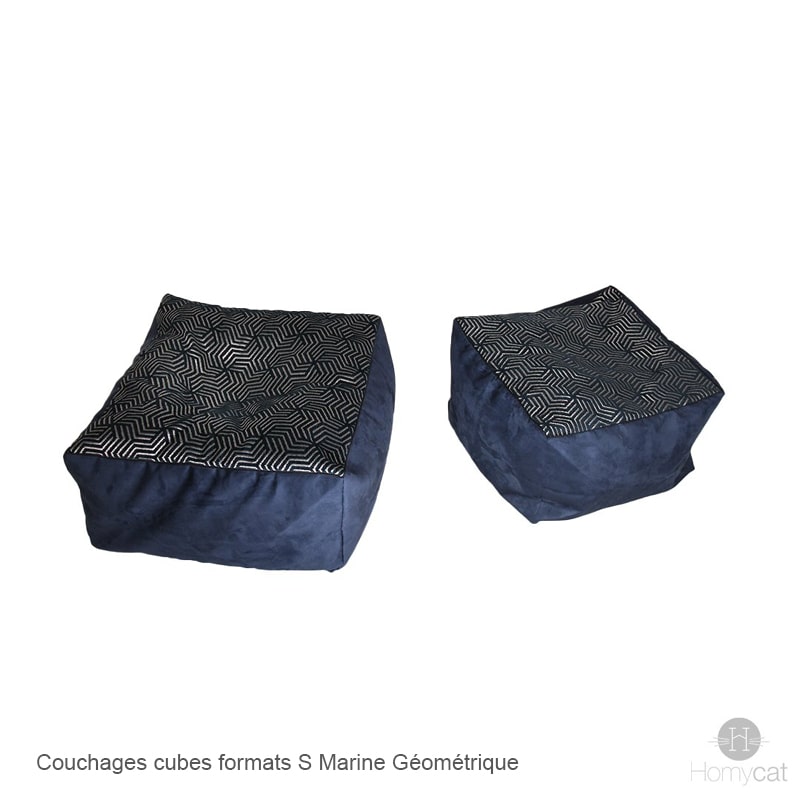 couchage-chat-format-s-xl-marine-géométique-homycat-style-art-deco