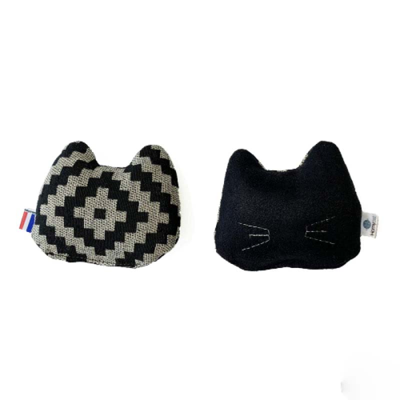 jouet tête de chat moustache tout doux pour chat